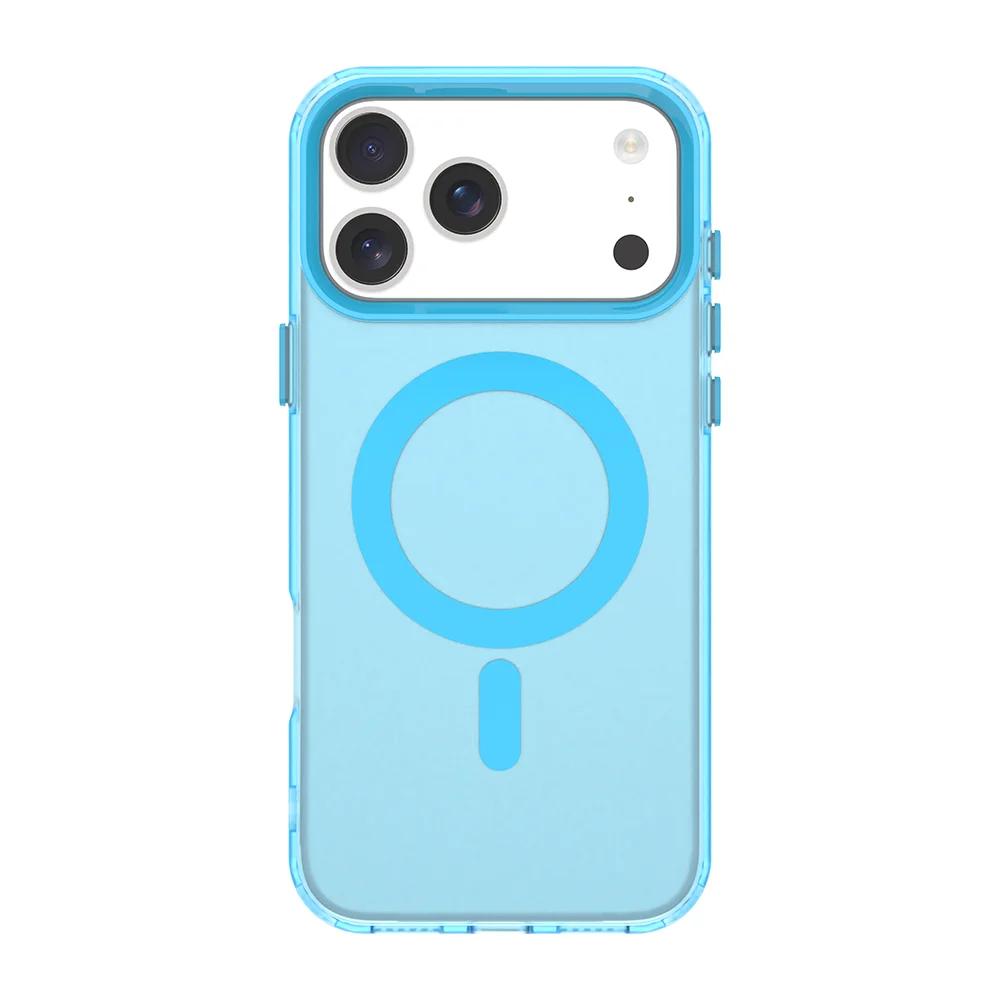 Модный чехол конфетного цвета, приятный для кожи, матовый, для iPhone 17 Air 16E 15 14 Plus 13 12 11 Pro Max, с поддержкой беспроводной зарядки, противоударный