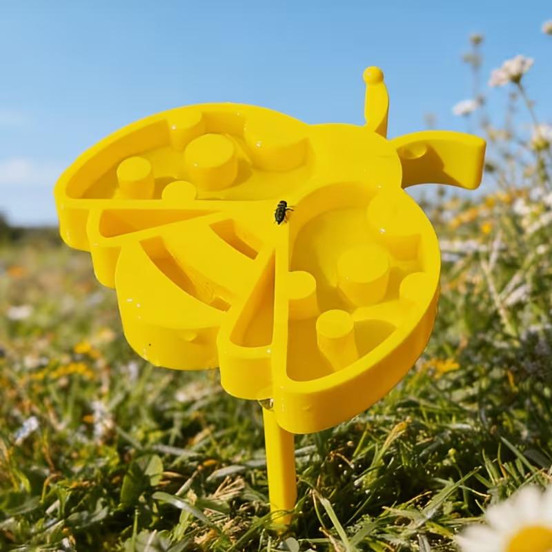3D-printed Bee Water Station with Stick Eco-friendly Beekeeping Insect Cup for Yard Use