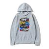 2025 Autumn/Winter Men's New Car Printed Hoodie Fashion High Quality Hip Hop Holiday Pure Cotton Pullover Sweatshirt Large Size