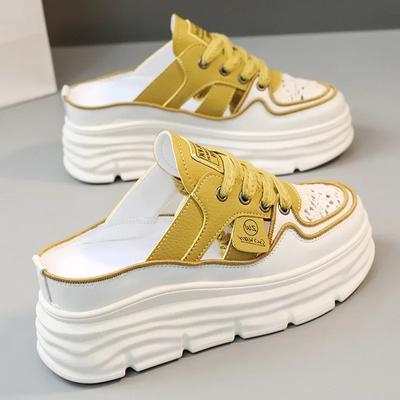 Женские повседневные кроссовки Туфли на платформе женские Летние тапочки на толстой подошве Женская спортивная обувь женские Сандалии Обувь tenis femimino