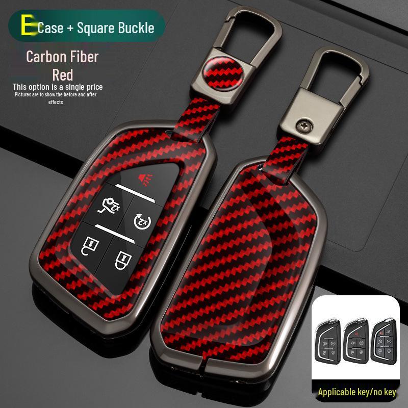 Премиальный чехол для ключей для Cadillac XTS, SLS, Seville, CTS, SRX, Escalade, ATS - Мужской роскошный аксессуар