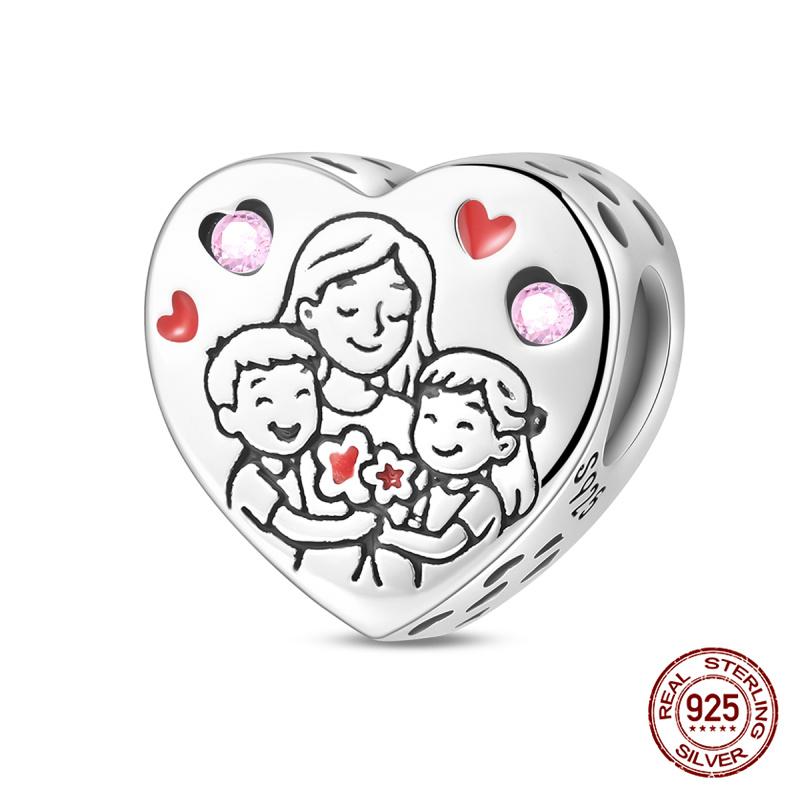 New In Original Charms Copper Happy Cute Pet Kitten Charms Beads Fits 3Mm Original Bracelet Necklace Women Diy Jewelry Gifts