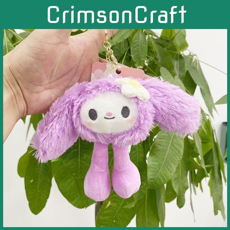 Cute Scented Plush Rabbit Keychain Doll Adorable Backpack Pendant For Girls