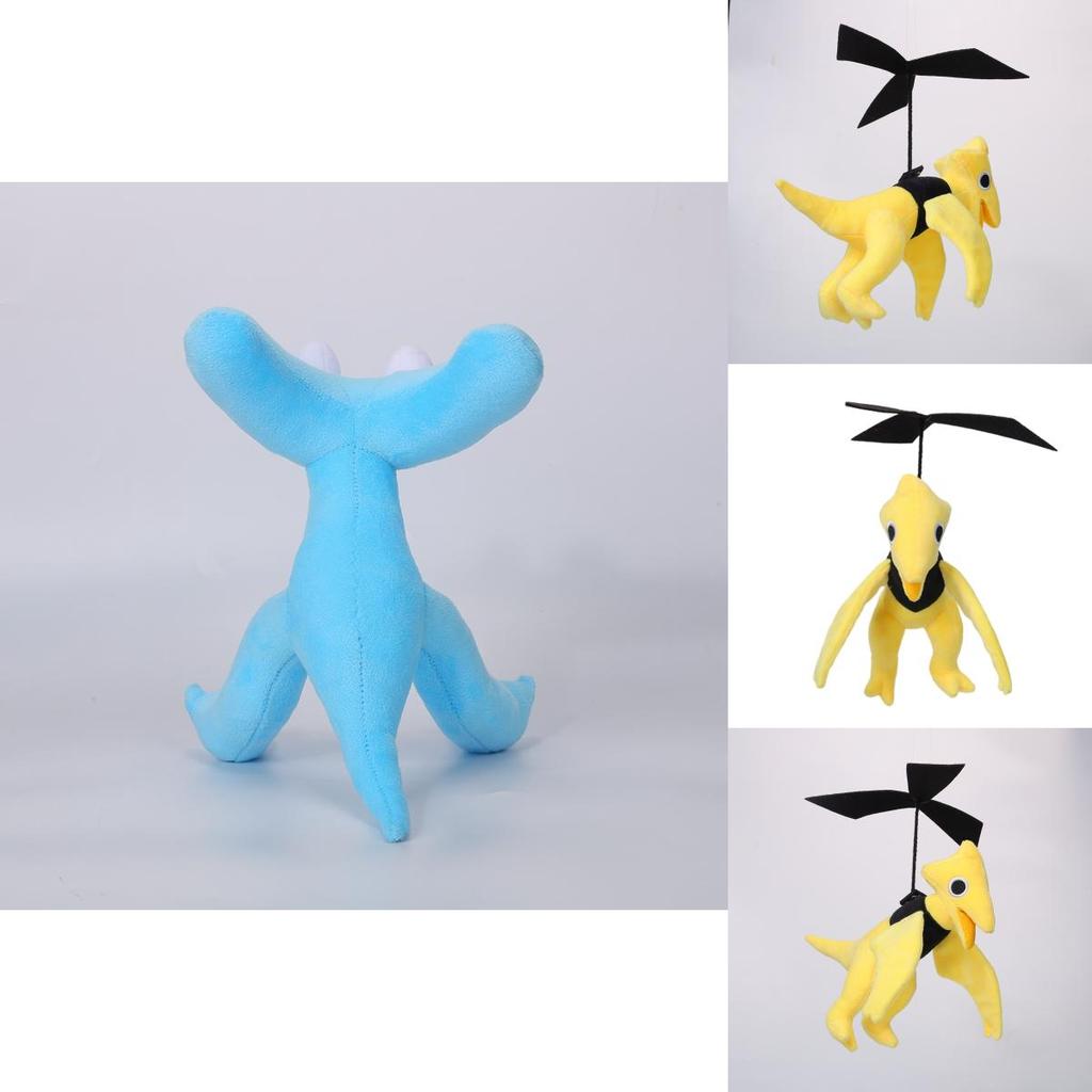Colorful Rainbow Friends Chapter 2 Plush Toy Available In Various Dinosaur Shapes And Sizes