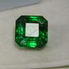 Colombian 8.20 Ct Natural Green Emerald Square Cut CERTIFIED Gemstone Ring Size A-62590