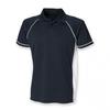 Mens Panel Performance Sports Polo T-Shirt