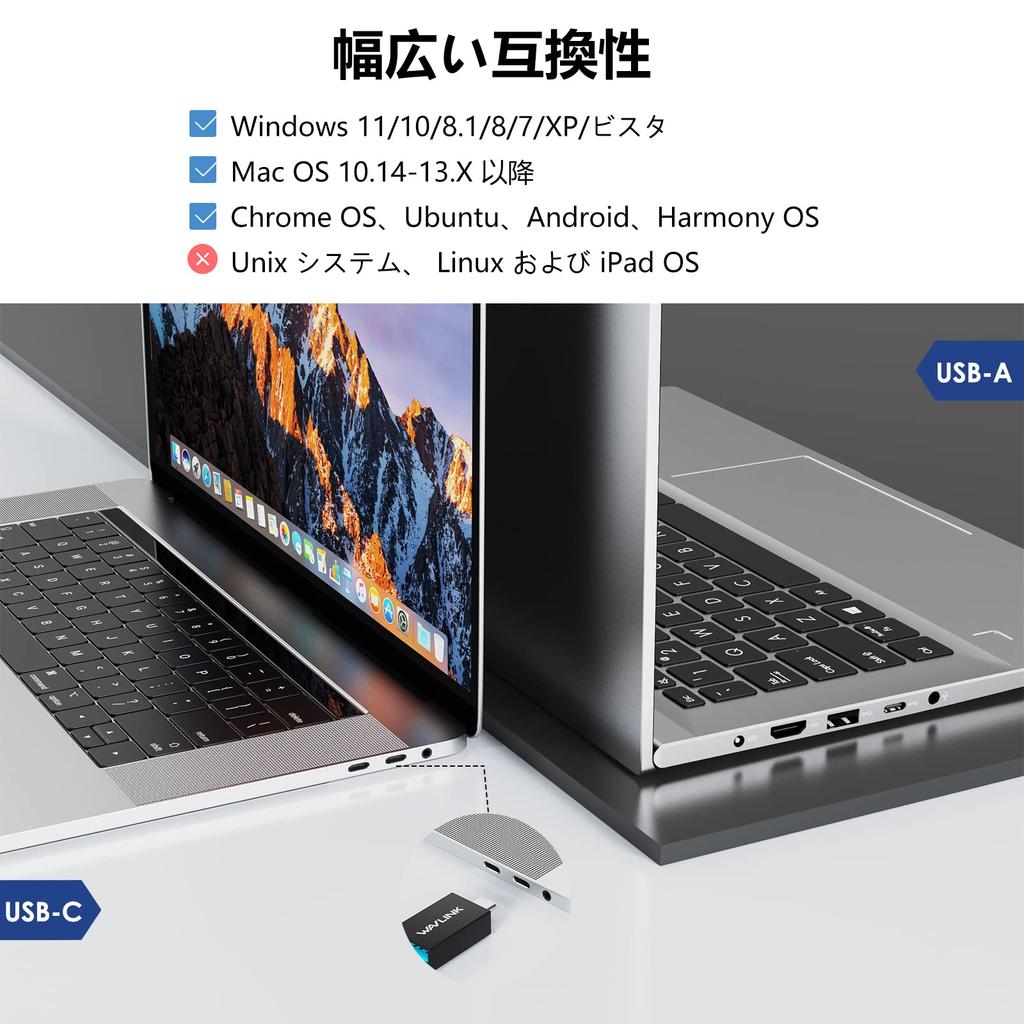 WAVLINK USB Universal Docking Station 1x 4K Compatible HDMI Output Port 1x DVI Port 2x USB Port 4x USB Port 1x Gigabit Ethernet Port Equipped with 13