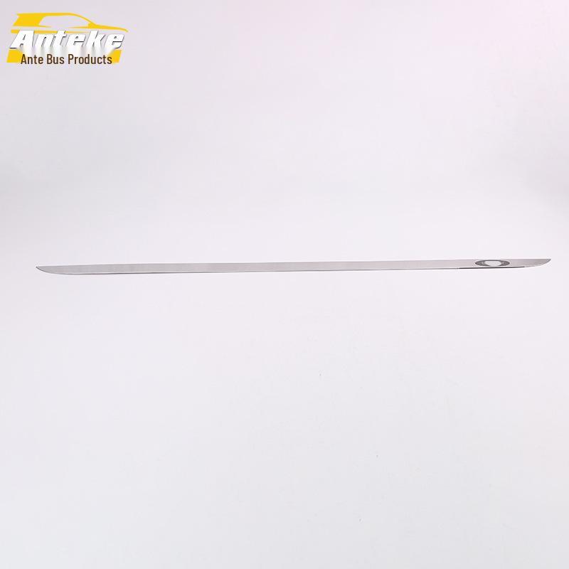 Совместимая яркая полоса на заднюю дверь для 2019 Jiaji: Накладка на багажник кузова автомобиля, защита заднего бампера, наклейка на педаль, аксессуары для модификации.