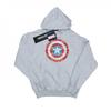 Mens Captain America Pixelated Shield Hoodie