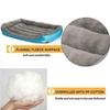Large Pet Cat Dog Bed  Warm Cozy Dog House Soft Fleece Nest Dog Baskets House Mat Autumn Winter Waterproof Kennel