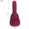 40/41 Inch Oxford Fabric Guitar Case Gig Bag Waterproof Backpack Double Straps Padded 5mm Cotton