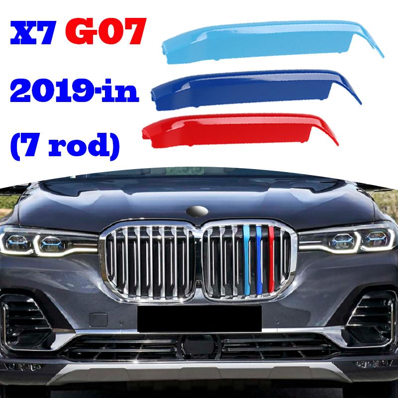 3Pcs Front Grille Trim Strips For BMW Series 1 2 3 4 5 6 7 8 X1 X2 X3 X4 X5 X6 X7 Z4 E46 E90 F30 E60 E81 F20 F45 F36 F10 F48 F25 FZ7