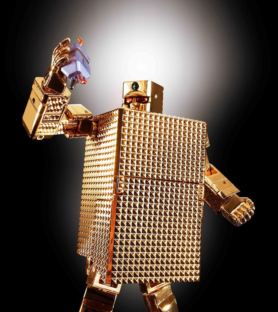 TAMASHII NATIONS Душа Чогокина Золотой воин Золотой Лайтан Золотой Лайтан Покрытие из 24-каратного золота Приблизительно 130 мм, подвижная фигурка, окрашенная роботом