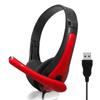 Universal Usb Wired Headphones Pc Gaming Headset With Microphone Noise Reduction Stereo Earphone Helmet For Laptop Computer