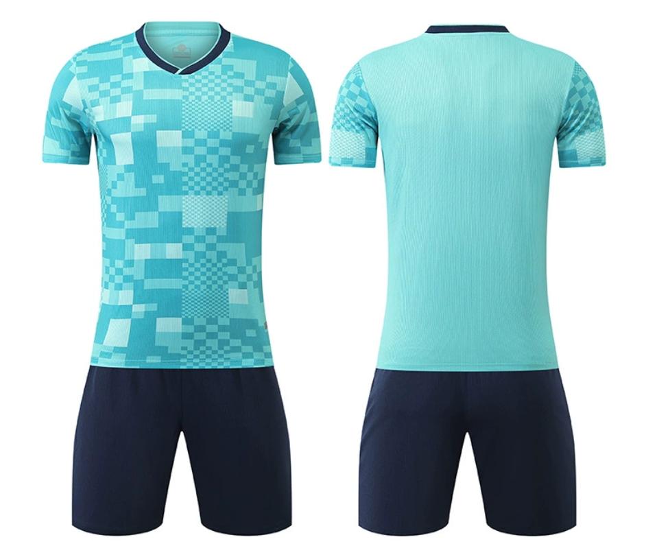 Custom OEM Soccer Jersey Set for Adults - High Quality Football Kits with Team Logo Printing, Multiple Sizes Available