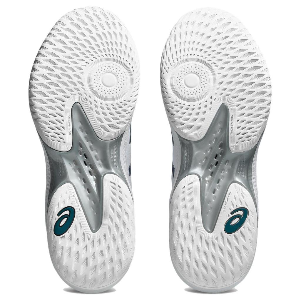 Asics Gelhoop V17 S White Mako Blue Unisex Sneakers 1063A101-100