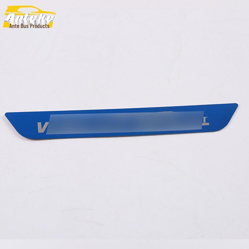 Защитная пластина заднего бампера Venucia T60: Защита задней двери Декоративная наклейка из нержавеющей стали для 19 моделей