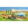 PLAYMOBIL 71442 Fermier avec tracteur et citerne, Country la vie à la ferme, 117 pièces, Dès 4 ans