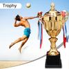 Trophy Cup Winner Trophies Award Metal Gold Football Medals Award Cup Props For Kids Adult Competition Reward Prize Party Favors