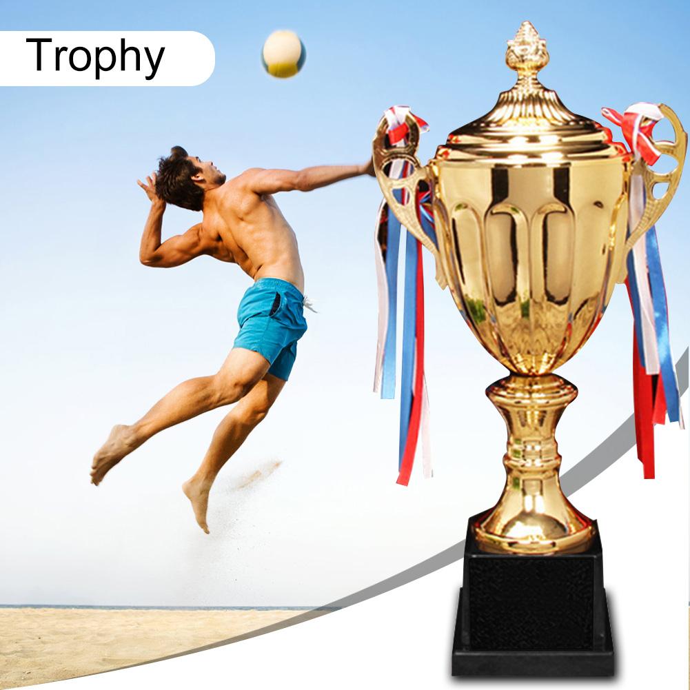 Trophy Cup Winner Trophies Award Metal Gold Football Medals Award Cup Props For Kids Adult Competition Reward Prize Party Favors