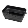 BLKP. Washtub, Square, Foldable, with Drain Plug, Compact Storage, Made In Japan, Black