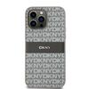 Dkny Dkhcp14Lprthsle Iphone 14 Pro6.1 Beżowy/Beige Twarde Etui Skórzany Pasek Mono & Metalowe Logo