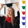 Graduation Cap with 2025 Tassel Unisex Adult Matte Graduation Caps for High School Bachelor Master Ceremonies