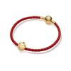 Pandora Lucky Rabbit Woven Leather Bracelet Women bracelet ZT2583