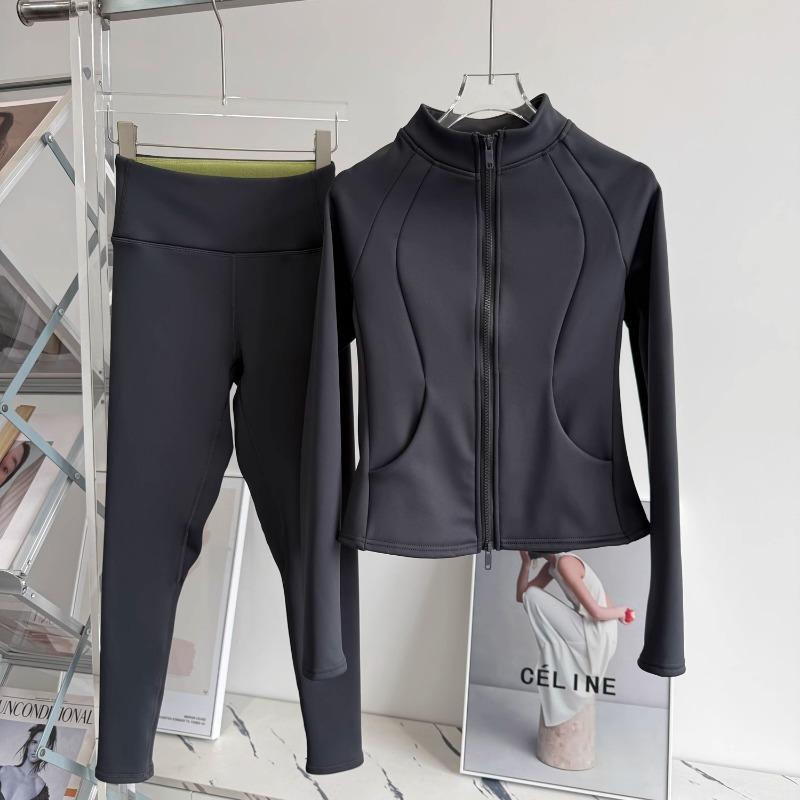 Women S Short Fleece Lined Slim Fit Stand Collar Long Sleeve Coat