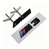 QXFA9 1Pcs M Logo 3D ABS Car Styling Front Grille Badge Emblem Accessory For BMW M M2 M3 M4 M5 M6 G80 G06 G07 G42 G14 G15 G16 F82 F20