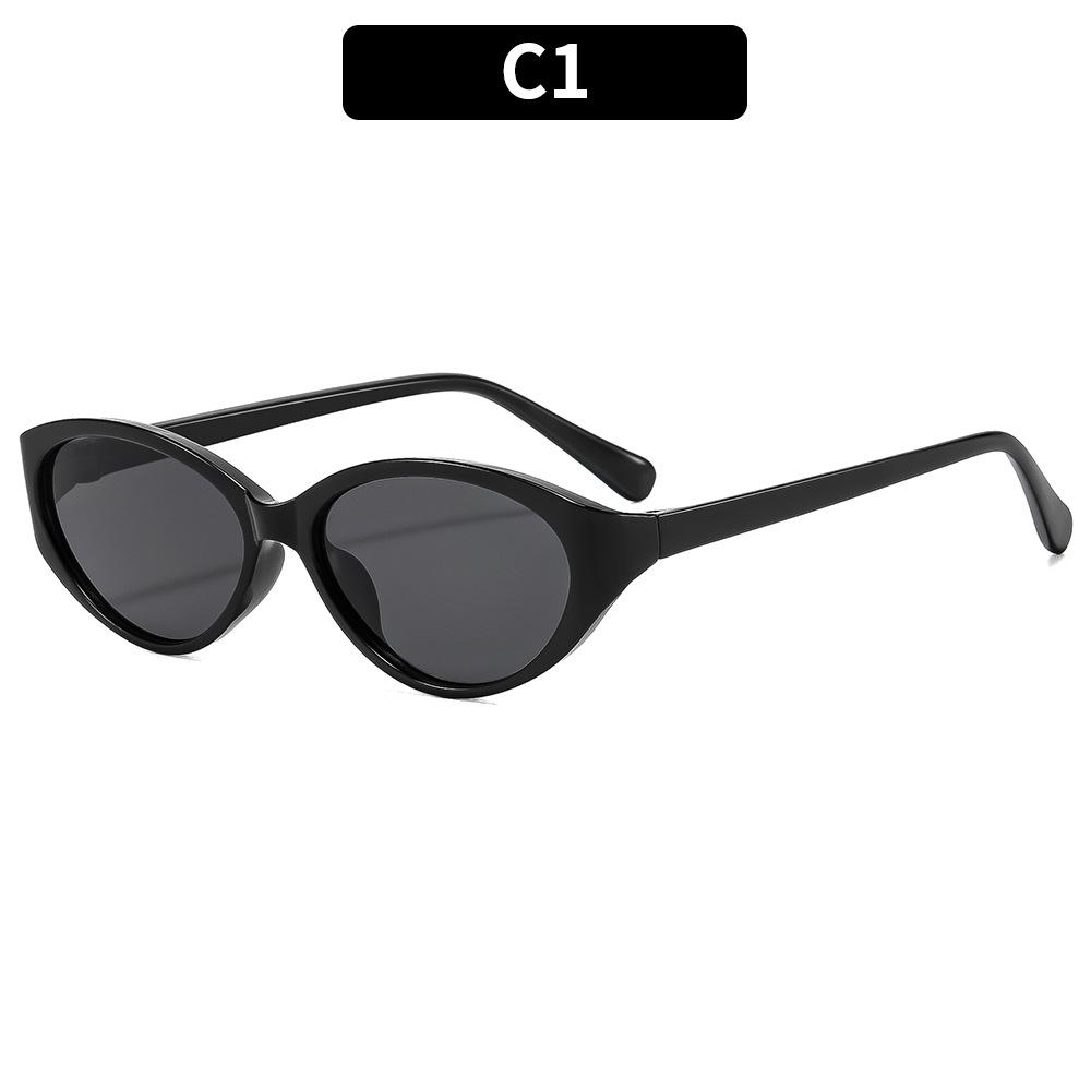 Women's sunglasses men's retro cat eye sunglasses