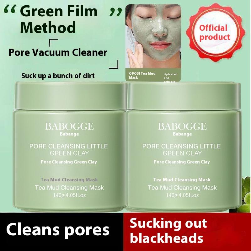 Cleansing Mask Deep Cleansing Blackhead and Pimples-removing Mask Green Tea Mud Mask