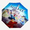 Personalized Name M-Mickey  Print Umbrella - Automatic Open/Close, Eight-Rib Durable Frame, Automatic Folding Umbrella