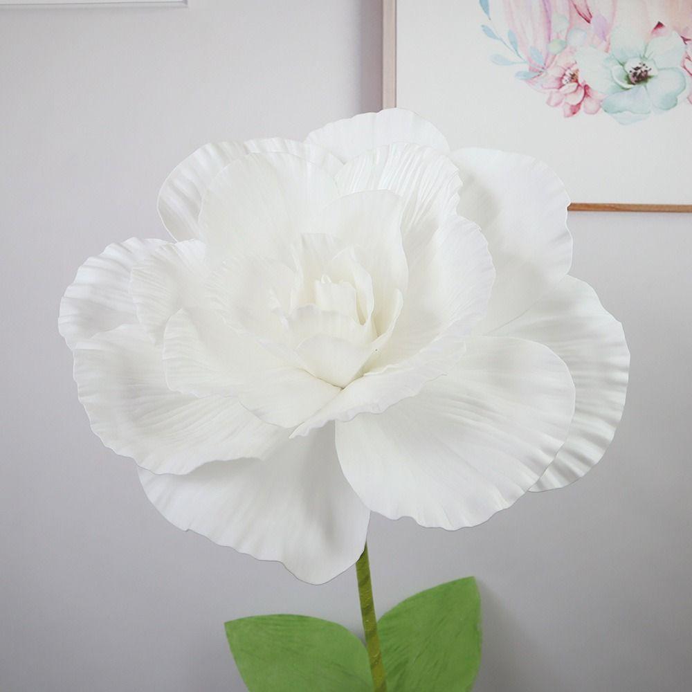 50см Имитация Оконного Цветка Гигантский Большой Сценический Цветок Новая ПЭ Роза Пена Цветок