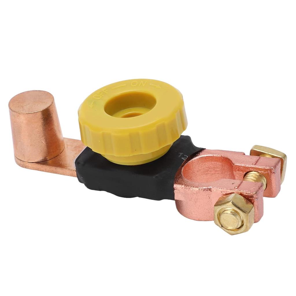 Battery Quick Disconnect Switch Top Post Switch Battery Master Isolator Switch for 6V 12V 24V Boat Car Truck RV