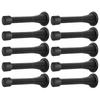 10Pcs Heavy Duty Spring Door Stopper with Rubber Bumper AntiCollision Wall Protector for Kitchen Bedroom Office