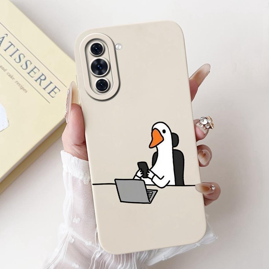 Милый мультяшный чехол для телефона Huawei Nova 10 Pro Nova10 SE Мягкий силиконовый ударопрочный чехол для Nova 10 10Pro 10SE Чехлы Бамперы