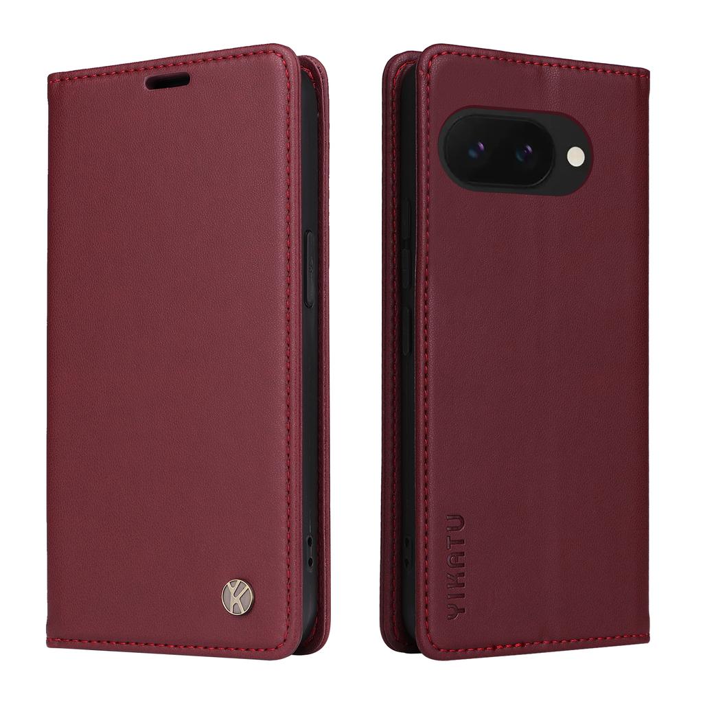 Магнитный кожаный чехол-книжка для Google Pixel 6 6A 7 7A 8 8A 9 9A 10 Pro XL 5G Ультратонкий противоударный премиальный чехол
