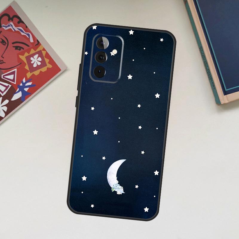 Stars Space Palm Trees Case For Samsung Galaxy A56 A36 A16 A06 A54 A34 A14 A13 A53 A12 A22 A32 A52 A35 A17 A15 A55