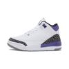 Air 3 Retro PS Dark Iris Kids Sneakers White Black Cement-Grey DM0966-105
