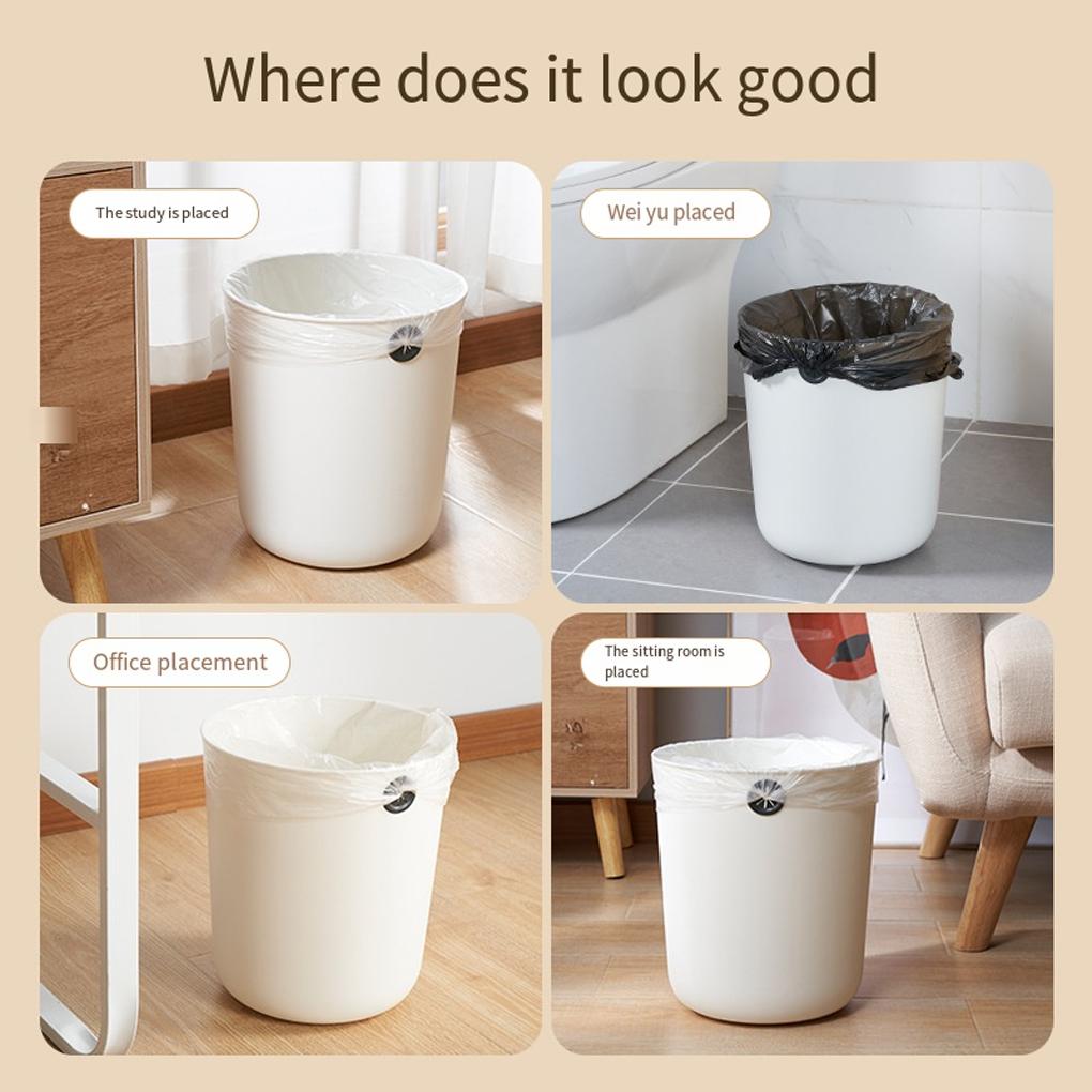 PP мусорное ведро большой емкости мусорное ведро многоразовый кухонный держатель мусорный ящик спальня гостиная мусорное ведро бытовые принадлежности