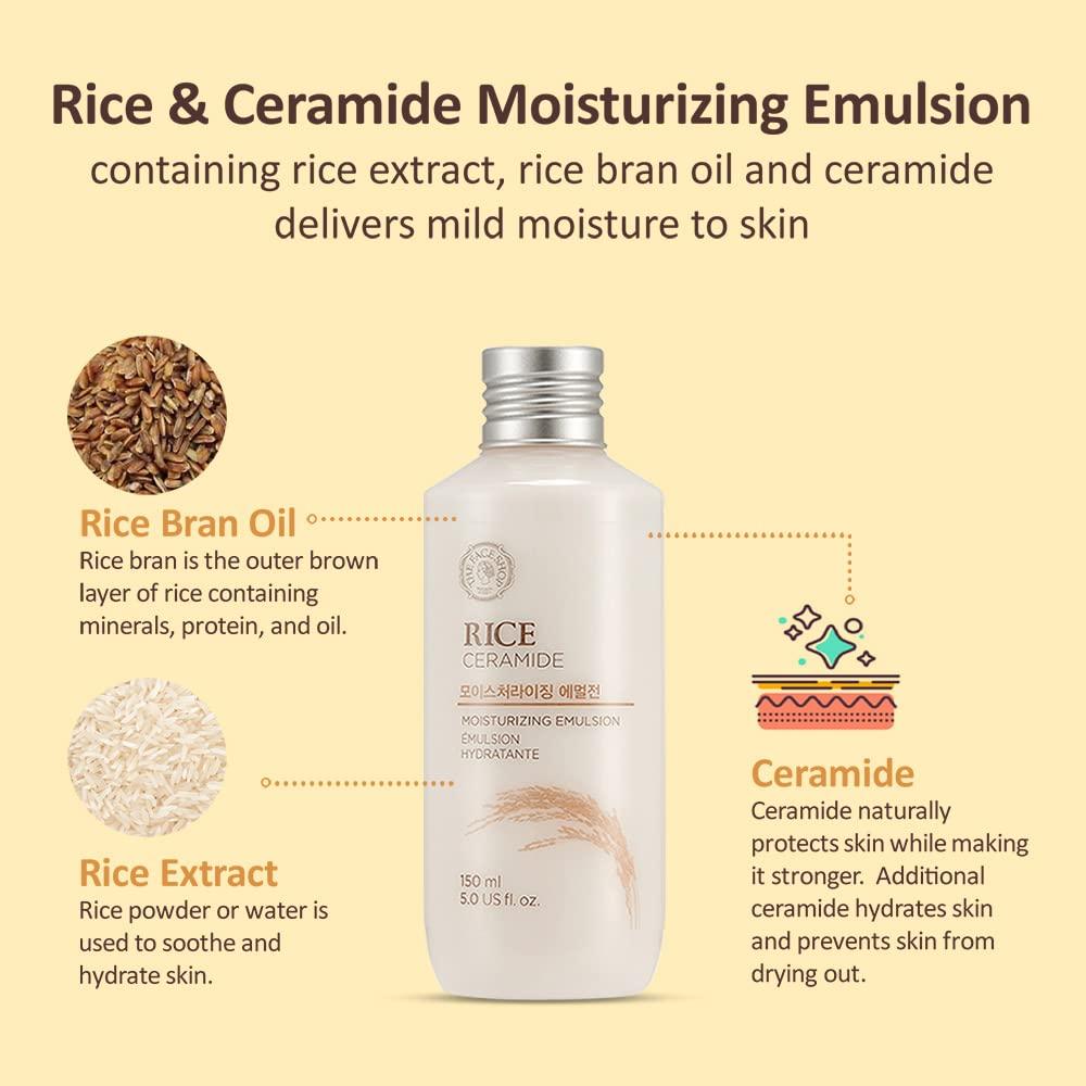 The Face Shop Rice & Ceramide Emulsion 150ml