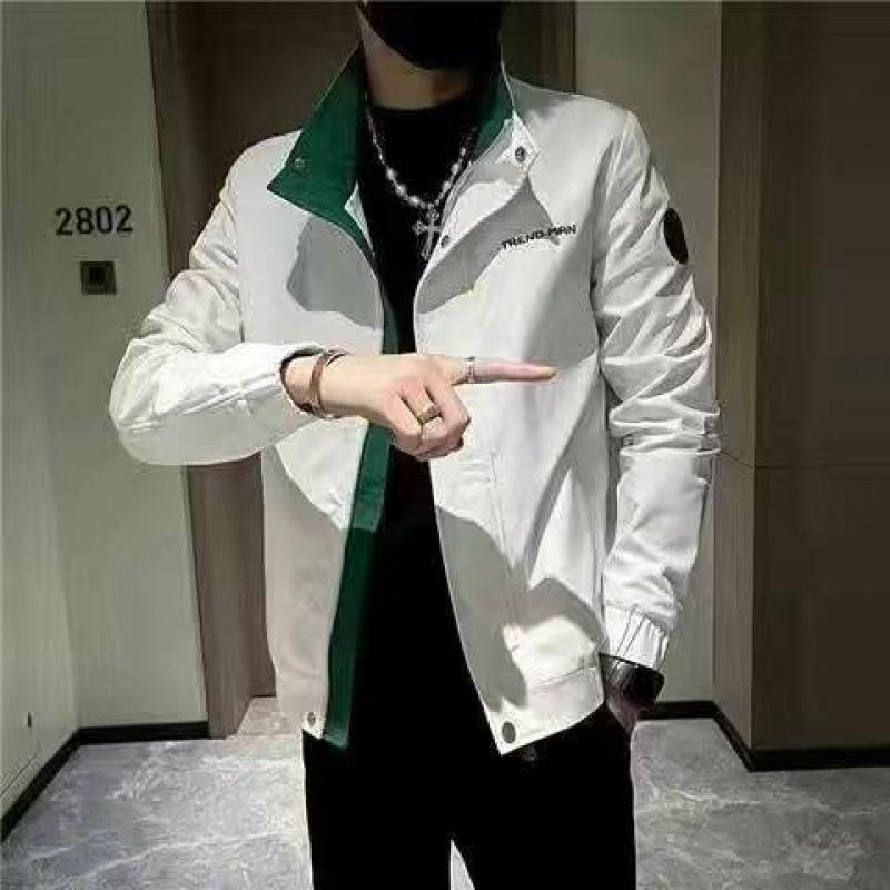 Новые осенние и зимние куртки Мужские красивые лацканы Мужские универсальные куртки Мужские топы