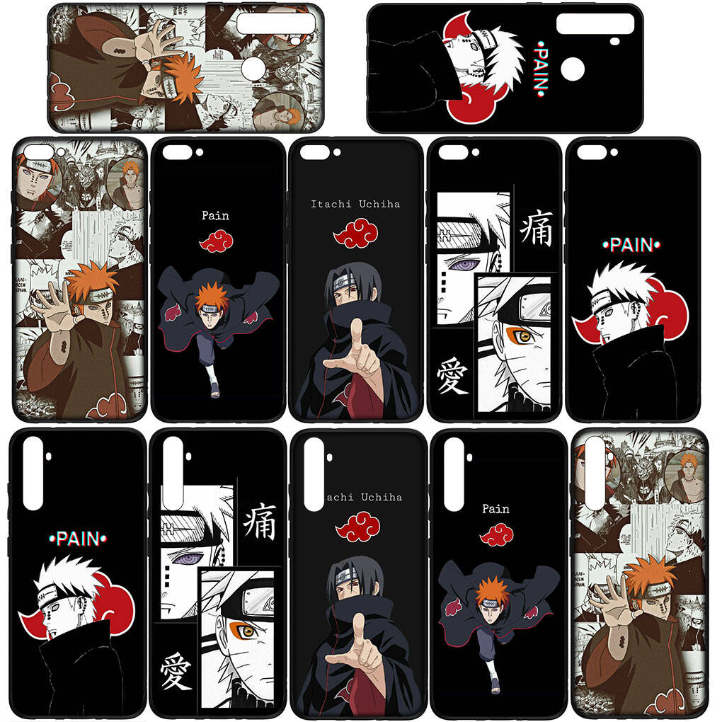 Case for iPhone 17 16 15 Plus Xiaomi Poco F8 F7 X7 X6 M8 C85 C75 C71 Redmi Note 14 12 11 13 Pro Max A4 14C 13C 15C Pain Akatsuki Naruto Itachi Uchiha