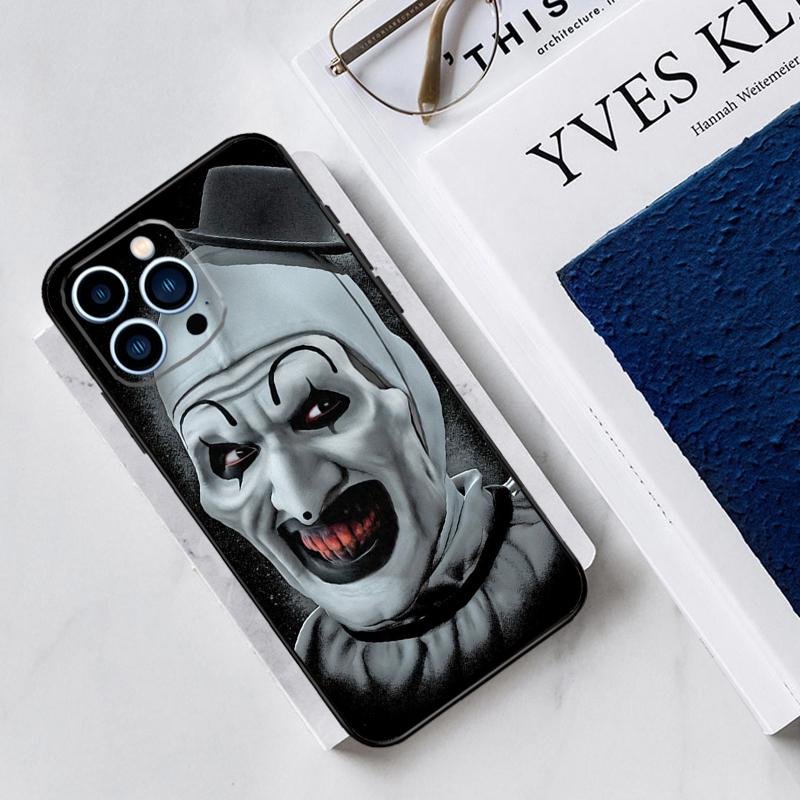 Terrifier Case For iPhone 15 16 Pro Max 14 12 11 13 Pro Max Plus XR X XS Max 12 13 Mini Cover
