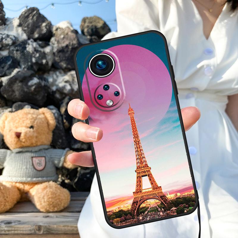 Чехол для телефона Paris Eiffel Tower France для Honor 90 Lite 50 70 Magic 5 6 Pro X6 X7 X8 X9 X6a X7a X8a X9a X9b X8b