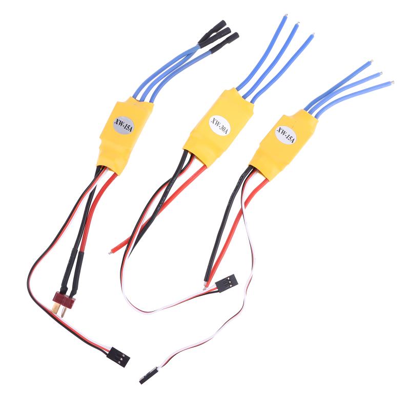 Бесколлекторный регулятор скорости ESC 15A-30A Rc Bec Esc T-Rex 450 V2 Вертолет Лодка Для Fpv F450 Мини Квадрокоптер Дрон