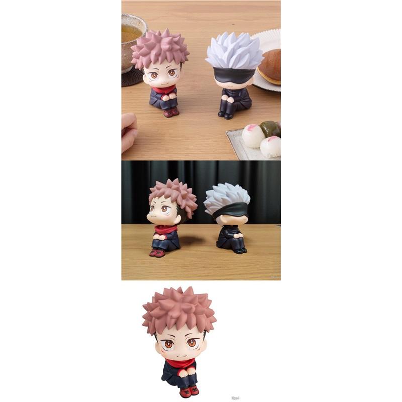 Jujutsu Kaisen Чиби Сидящая Фигурка Действия 5 Вариантов Аниме Коллекционная Фигурка