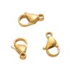 10Pcs/pack Stainless Steel Clasps Lobster Claw DIY Jewelry Accessories
