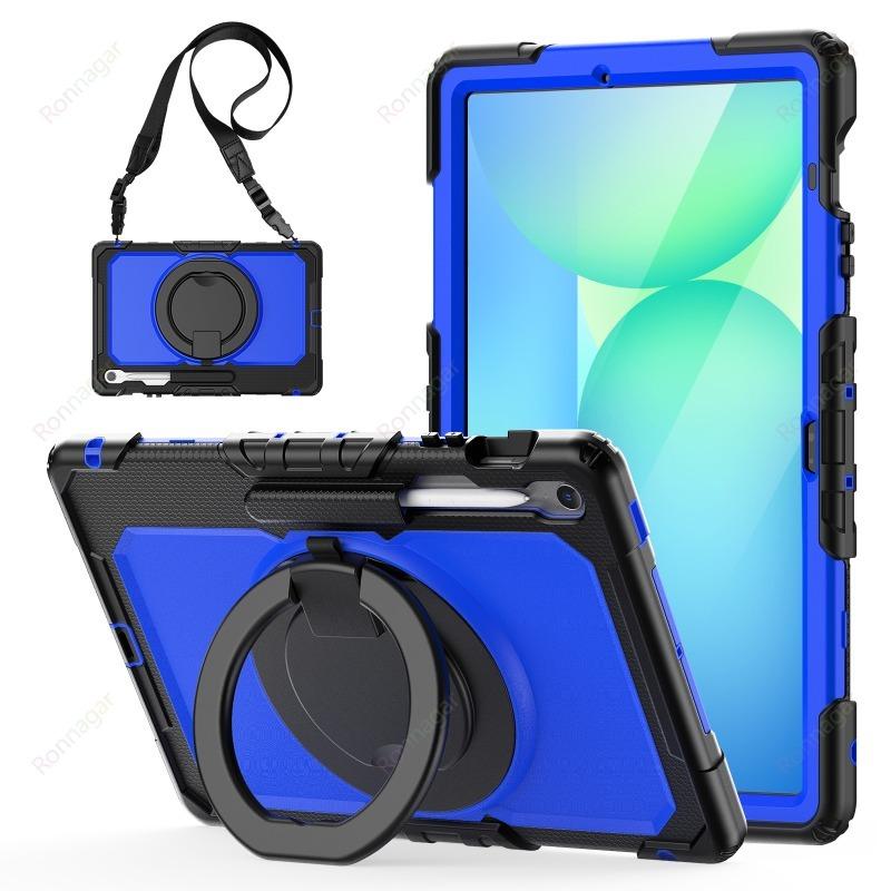 Compatible with Samsung Galaxy Tab S10 FE+ 13.1 inch SM-X620/X626B Case Heavy Armor Shockproof Drop Funda S10 FE + 13.1' Cover